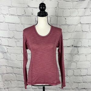 NWOT Lululemon Long Sleeve Misty Merlot Top Sz 6